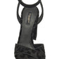 Black Synthetic Women Sandal