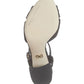 Black Synthetic Women Sandal