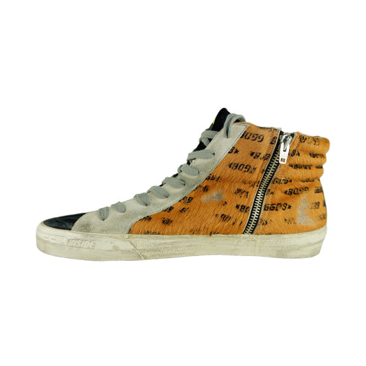Brown Leather Men Sneaker