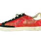 Radiant Red Pony Skin Sneakers