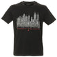 Black Cotton Men T-Shirt