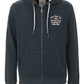 Blue Cotton Men Sweater