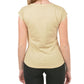 Beige Cotton Women T-Shirt