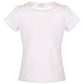 White Cotton Women T-Shirt