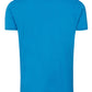 Blue Cotton Men T-Shirt
