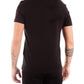 Black Cotton Men T-Shirt