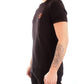 Black Cotton Men T-Shirt