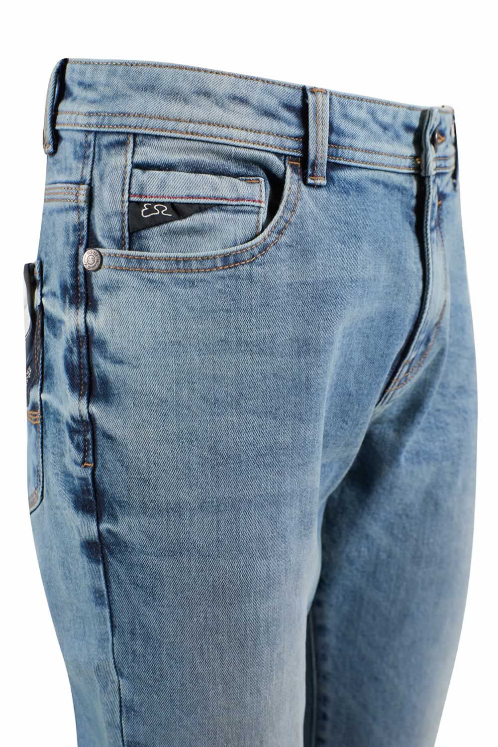 Blue Cotton Men Jeans