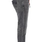 Black Cotton Men's Jeans