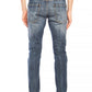 Sleek Navy Distressed Cool Guy Jeans