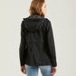 Black Polyester Women's Jacket