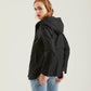 Black Polyester Women's Jacket