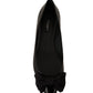 Elegant Black Leather Ballerina Flats