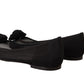 Elegant Ballerina Mesh Flats with Leather Sole