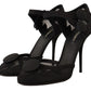 Elegant Mesh Ankle Strap High Heels Pumps