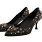 Chic Studded Leather Pumps