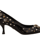 Chic Studded Leather Pumps