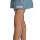 Chic High Waist Blue A-Line Mini Skirt