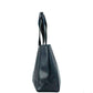 Derby Medium Navy Pebble Leather Horse Carriage Tote Handbag Purse