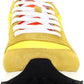 Yellow Leather Men Sneaker