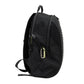 Black Polyester Men Backpack