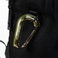 Black Polyester Men Backpack