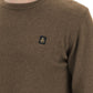 Brown Wool Men Sweater