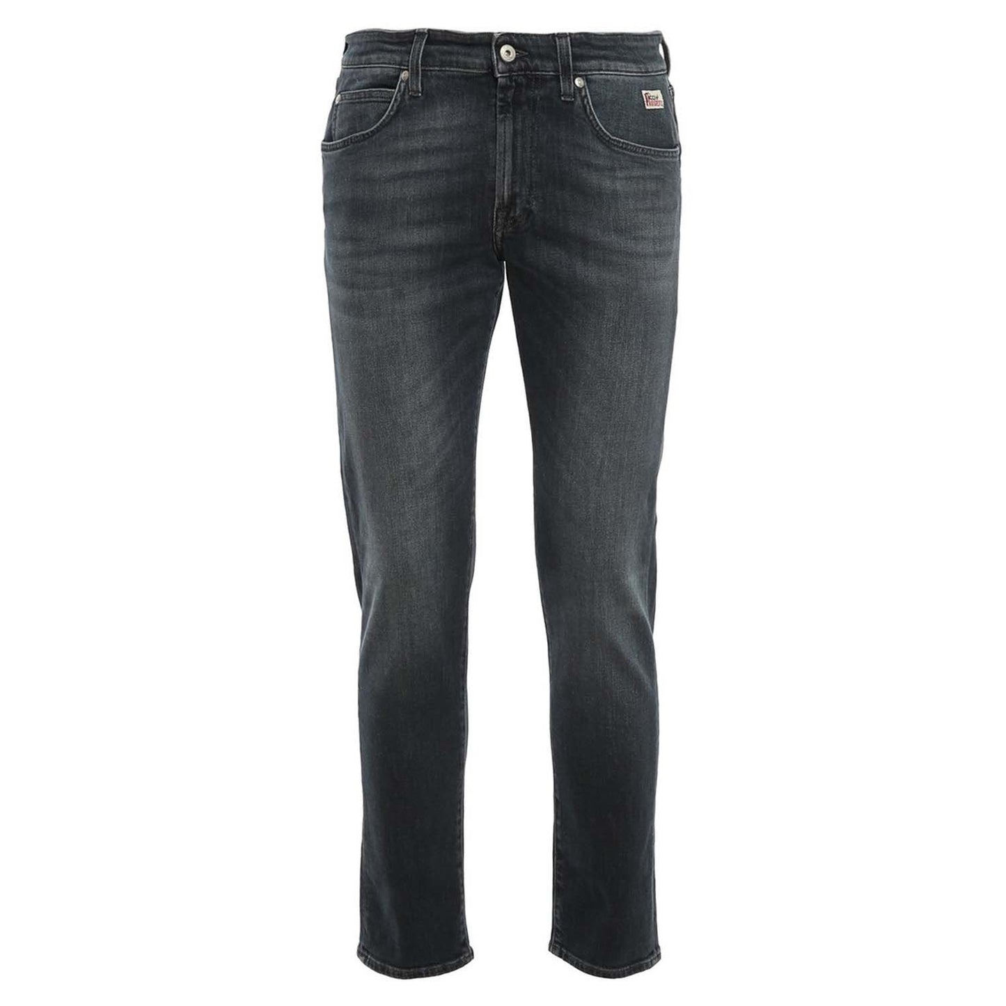 Black Cotton Men's Jeans