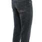 Black Cotton Men's Jeans