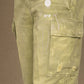 Green Cotton Men Jeans