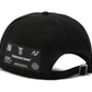 Black Cotton Men Hat