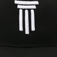 Black Cotton Men Hat