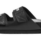 Black Leather Women Sandal