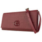 Red Calfskin Women Crossbody Bag