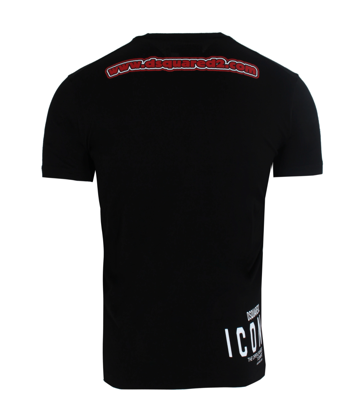 Black Double-Sided Print Tee