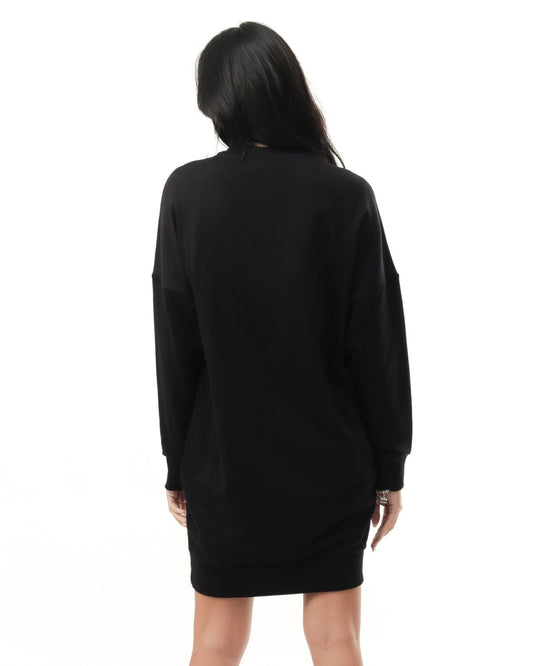 Black Cotton Women Dress
