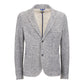 Blue Cotton Men Blazer