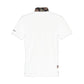White Cotton Men Polo Shirt
