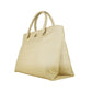 White Calfskin Women Handbag