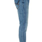 Blue Poliuretano Men Jeans