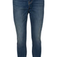 Sleek Slim Fit Denim in Vivid Blue