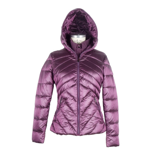 Purple Polyamide Women Jacket