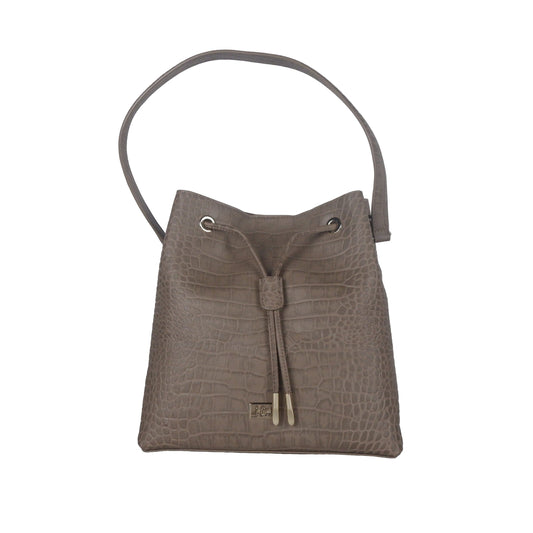 Orange Calfskin Women Satchel