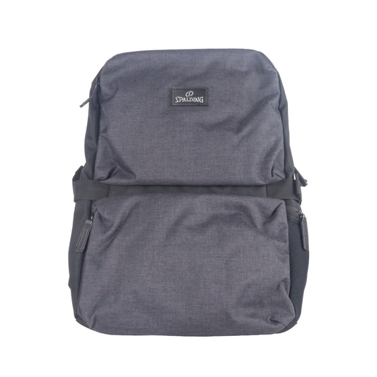 Black Polyester Men Backpack