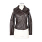 Brown Leather Women Jacket