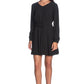 Black Viscose Women Dress