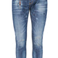 Blue Cotton Men Jeans