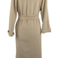 Brown Virgin Wool Women Coat