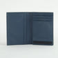 Sleek Navy Blue Leather Wallet