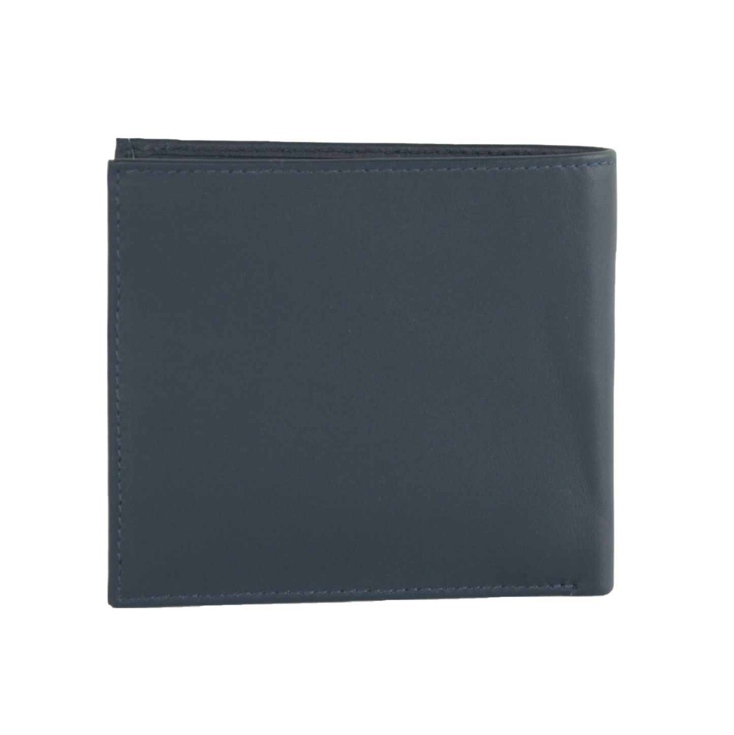 Sleek Navy Leather Wallet for the Modern Gentleman